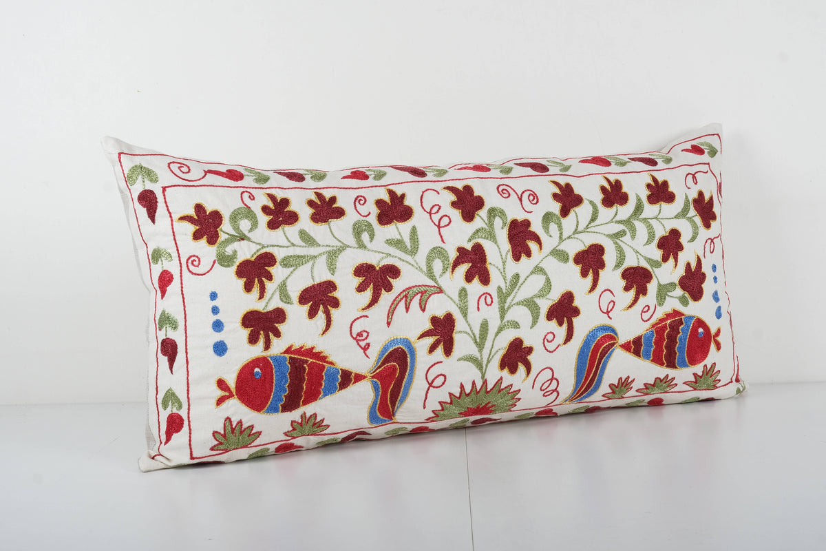 Suzani Kırlent Kılıfı 45 x 90 cm