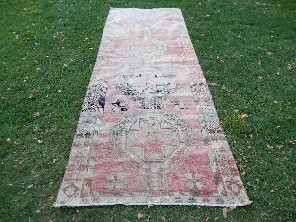 Vintage Uşak Yolluk 137 x 363 cm