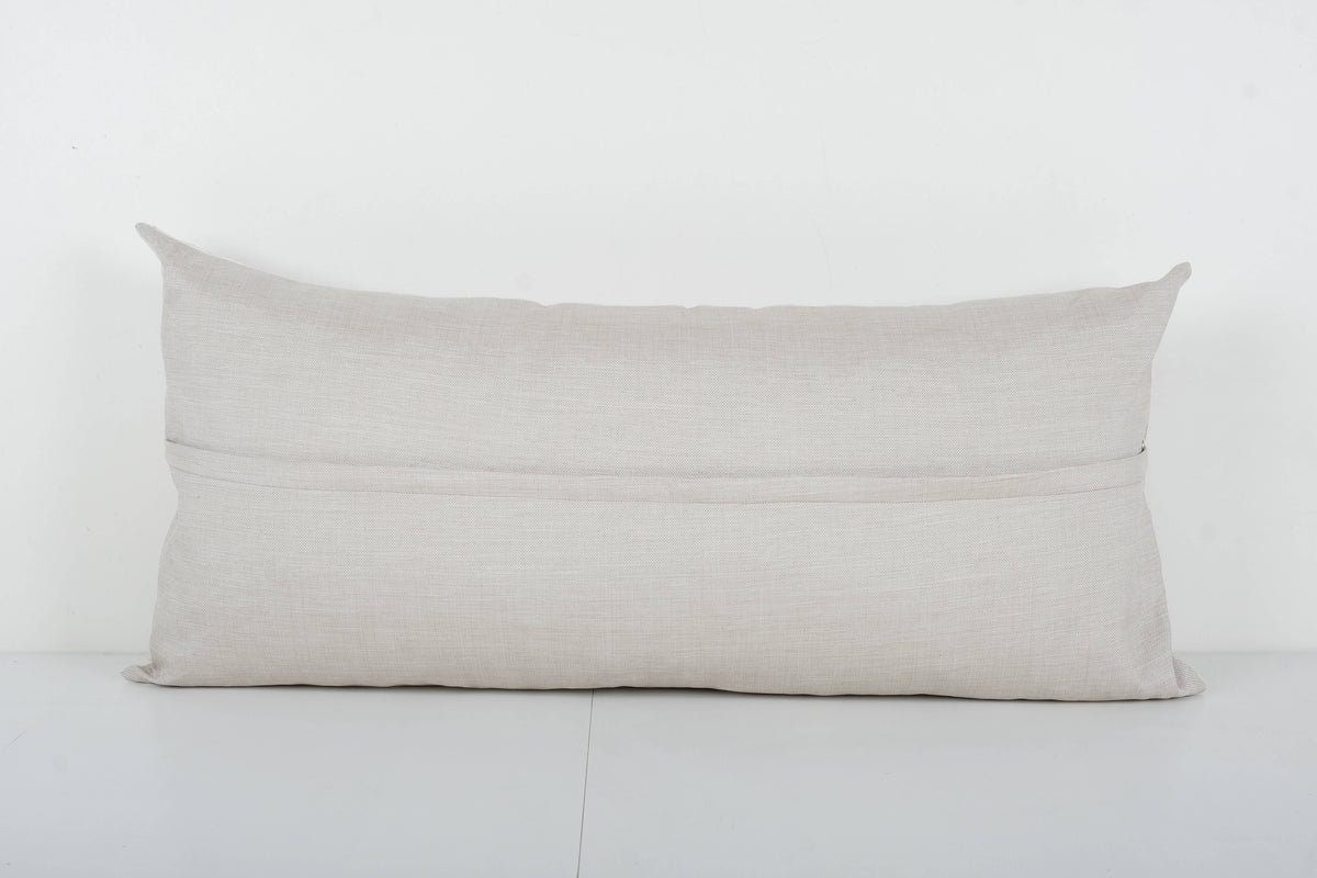 Balık Desenli Suzani Kırlent Kılıfı 45 x 95 cm