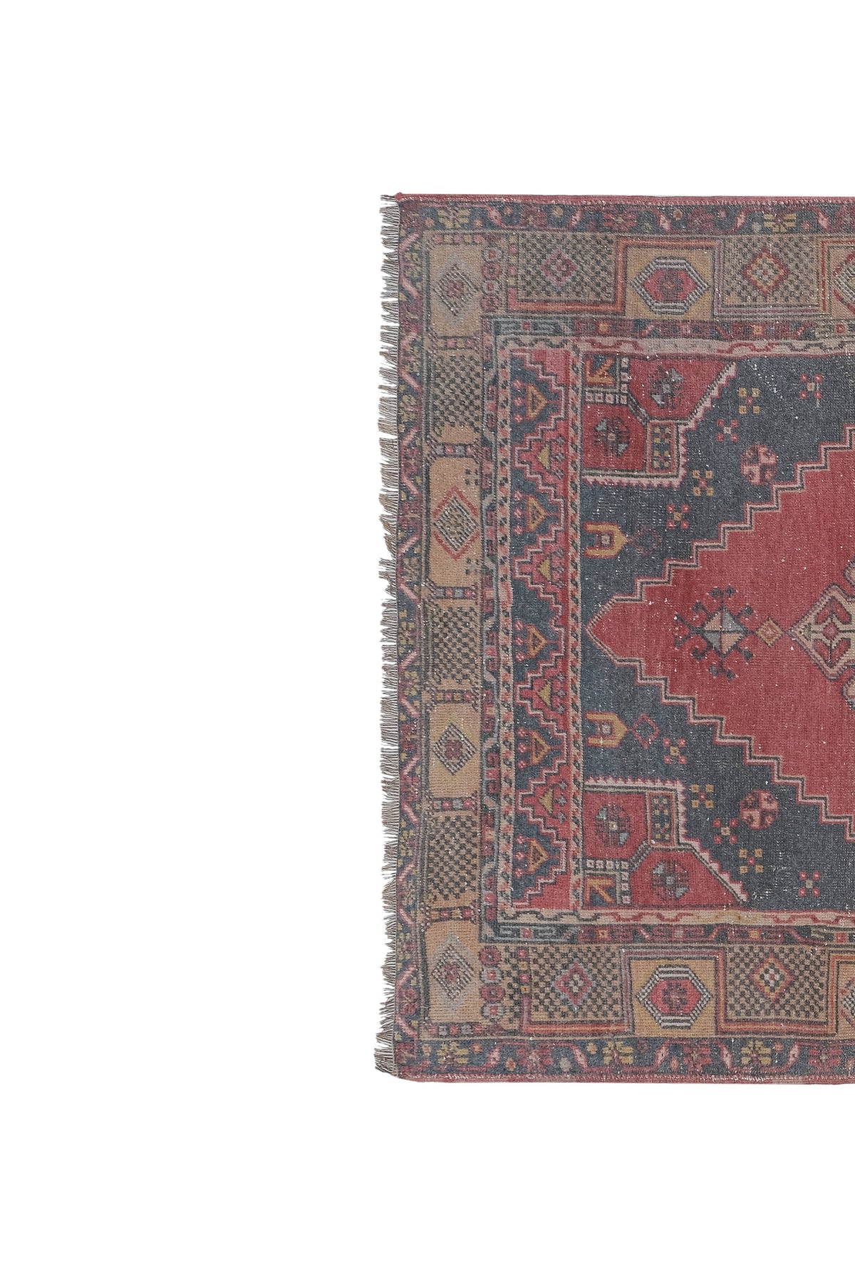 Vintage Uşak Halı 133 x 235 cm