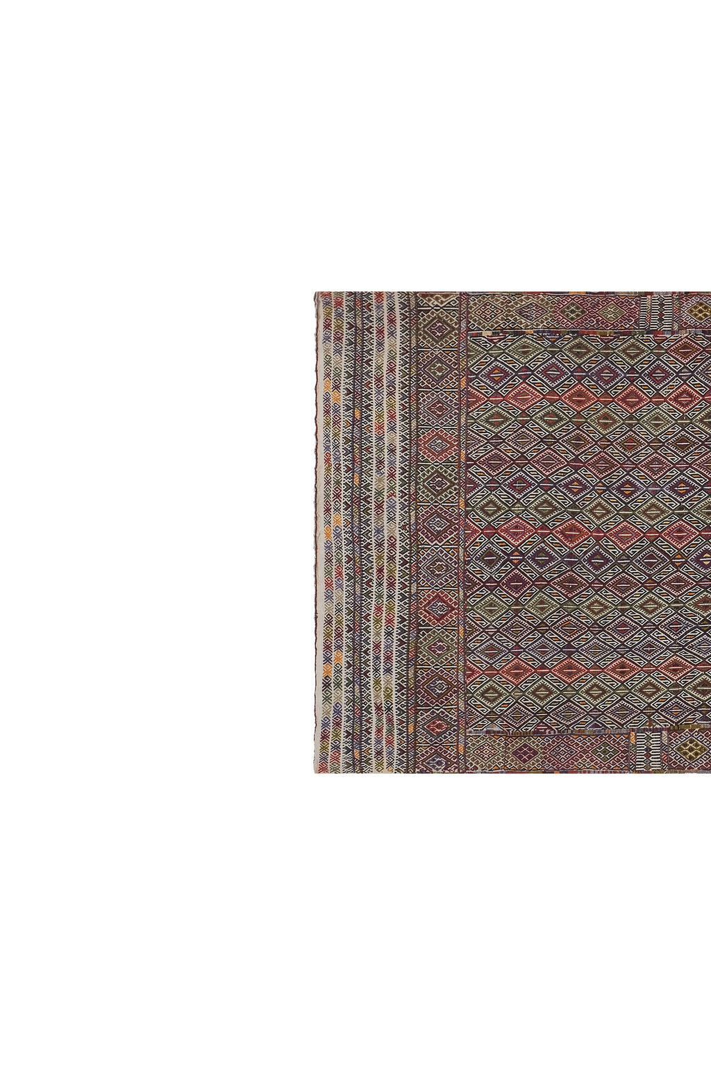 Vintage Anadolu Kilim 141 x 356 cm