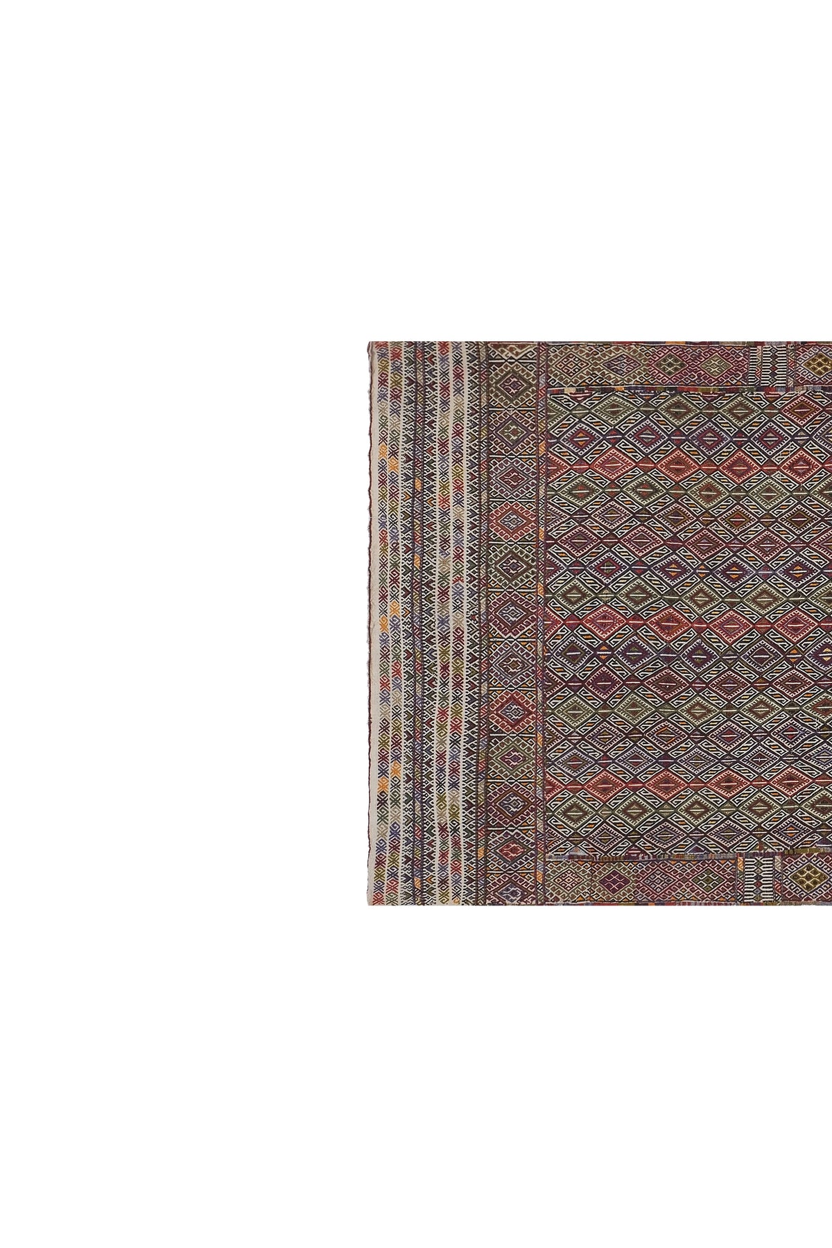 Vintage Anadolu Kilim 141 x 356 cm