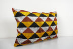 İpek Ikat Kadife Kırlent Kılıfı 2'li Set 40 x 60 cm