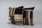 Kilim Kırlent Kılıfı 2'li Set 50 x 50 cm