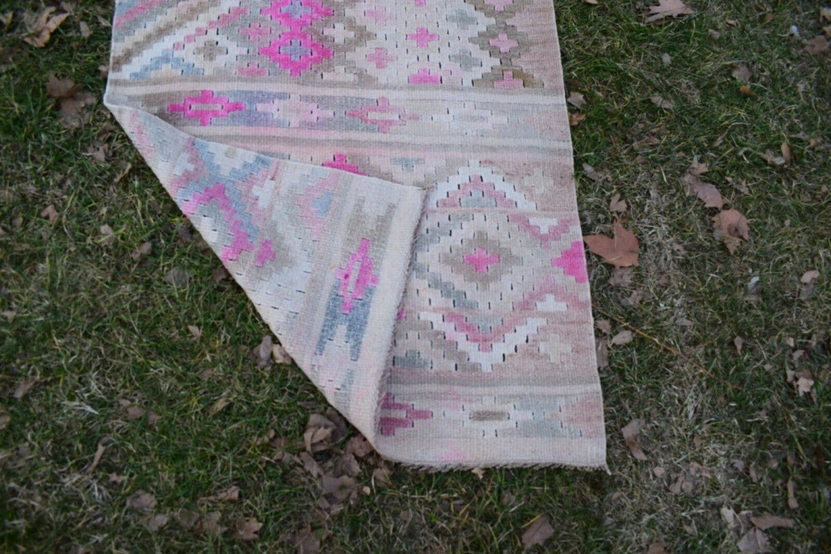 Vintage Kilim Yolluk 70 x 380 cm