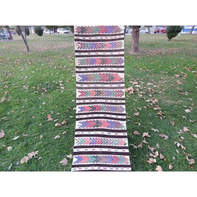 Vintage Türk Halı Yolluk 62 x 332 cm