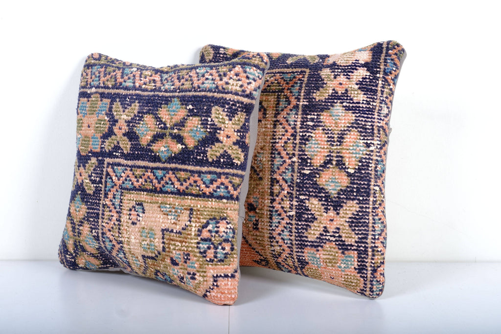 Halı Kırlent Kılıfı 2'li Set 40 x 40 cm