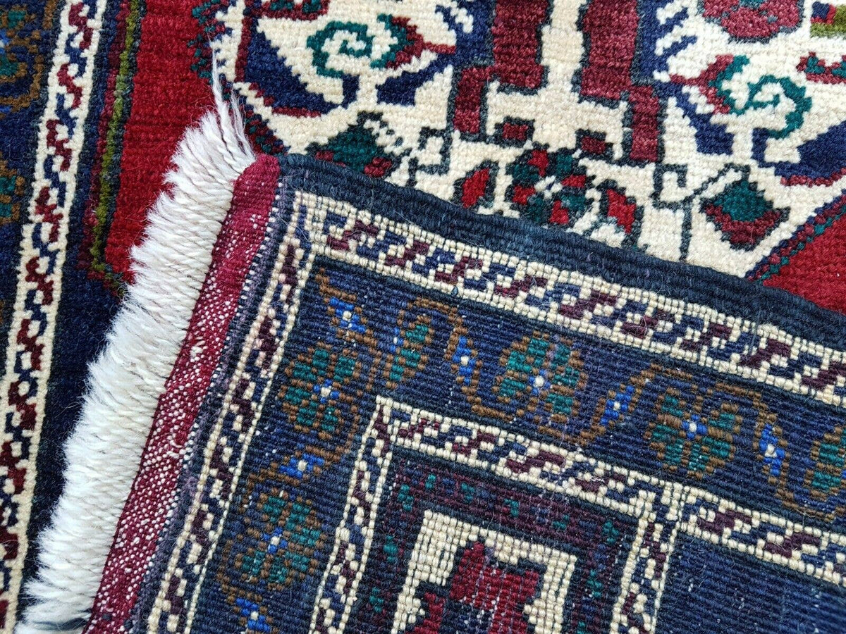 Vintage Yastık Halı 57 x 124 cm
