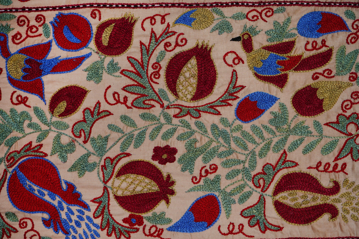 El İşlemesi Suzani Yolluk 53 x 187 cm