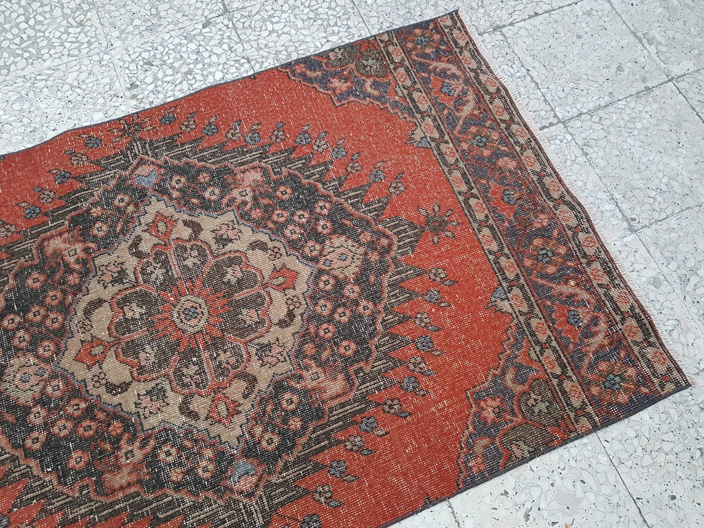 Vintage Uşak Yolluk 102 x 403 cm