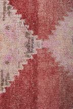 Vintage Herki Halı Yolluk 90 x 375 cm