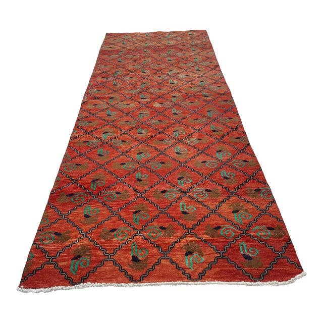 Vintage Uşak Halı 118 x 306 cm