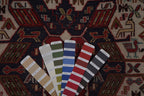 Vintage Sumak Kilim 123 x 193 cm