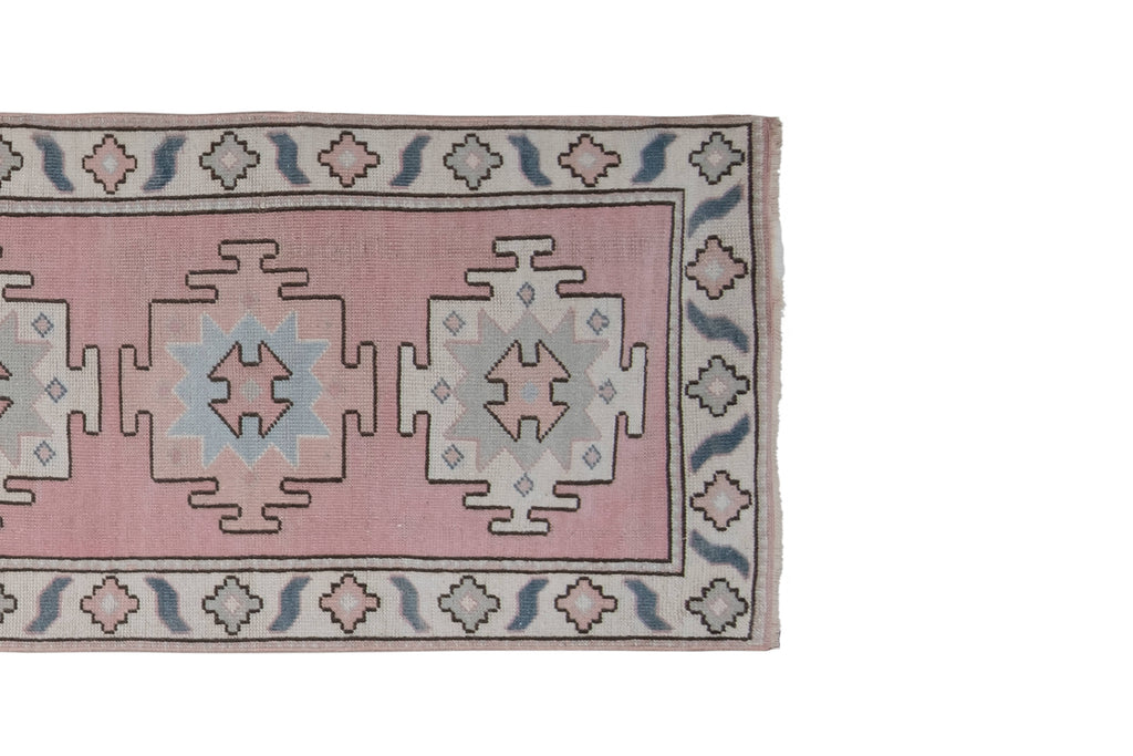 Vintage Türk Halı Yolluk 75 x 397 cm
