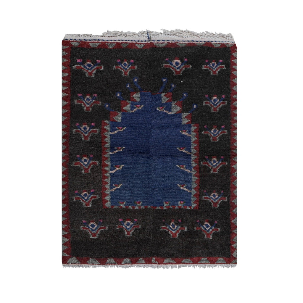 Vintage Türk Tulu Halı 105 x 142 cm