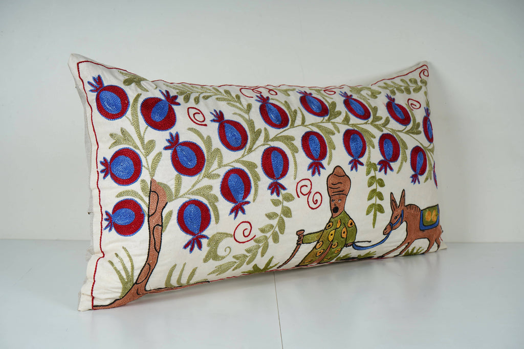 Suzani Kırlent Kılıfı 45 x 85 cm