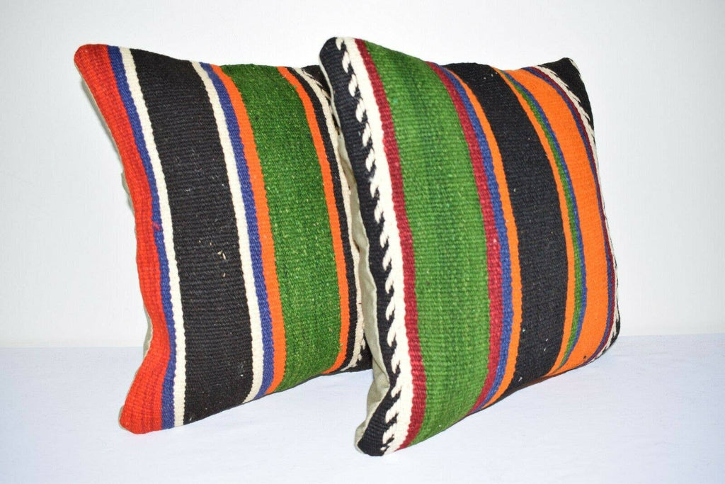 Kilim Kırlent Kılıfı 2'li Set 40 x 40 cm