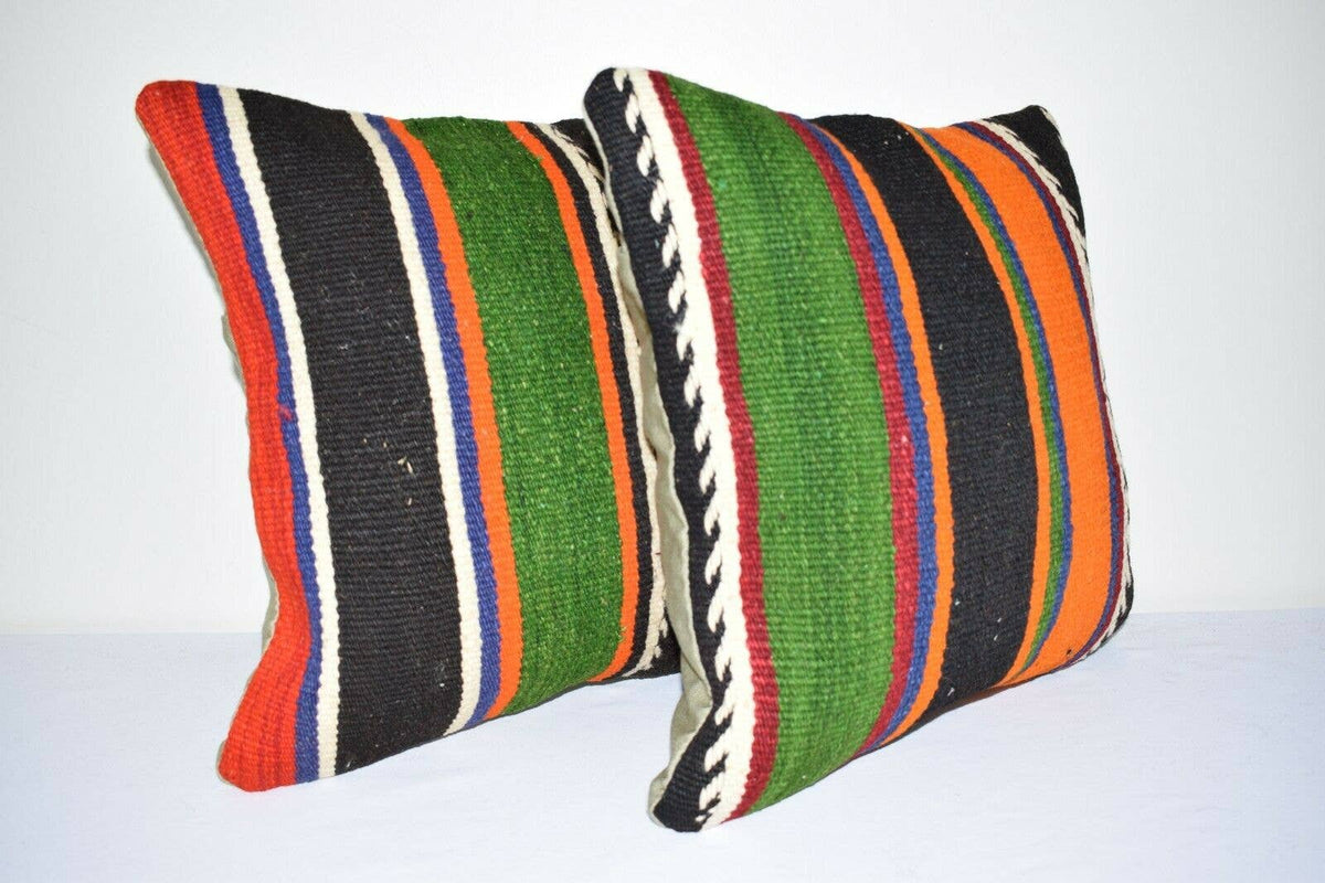 Kilim Kırlent Kılıfı 2'li Set 40 x 40 cm