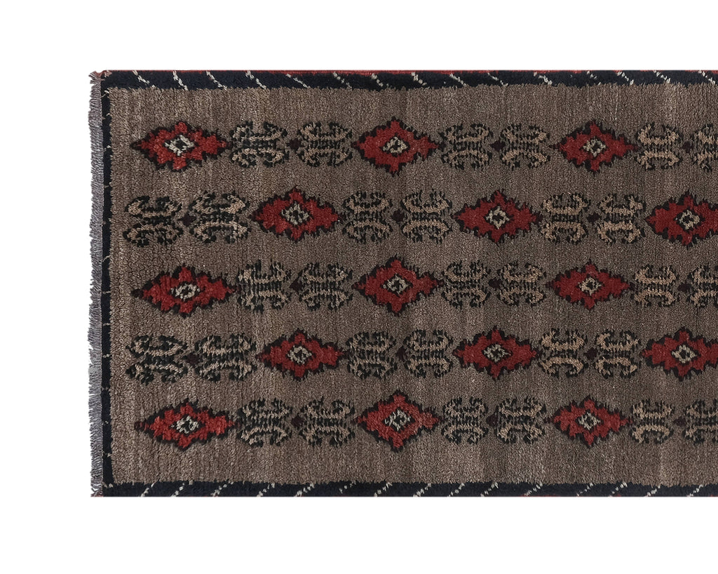 Vintage Türk Tulu Halı 74 x 224 cm