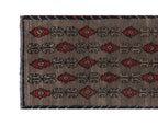 Vintage Türk Tulu Halı 74 x 224 cm
