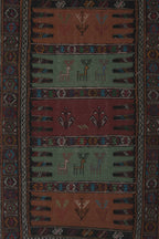 Vintage Sumak Kilim 102 x 163 cm