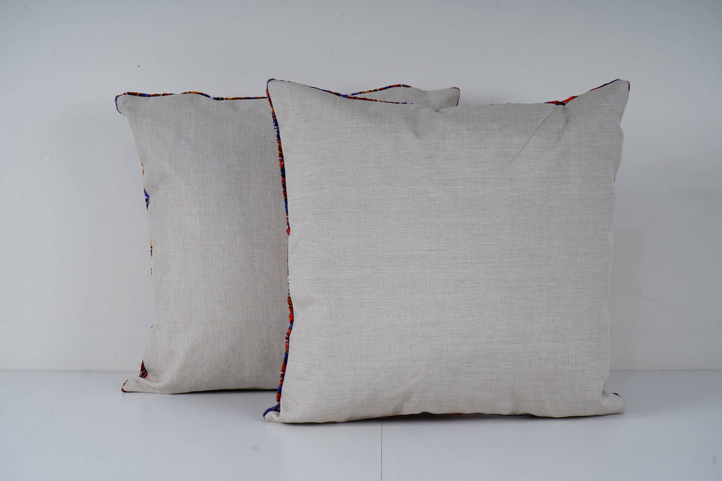 Kilim Kırlent Kılıfı 2'li Set 50 x 50 cm