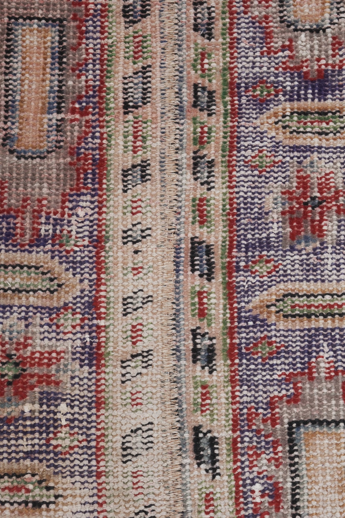 Vintage Kürt Halı Yolluk 50 x 288 cm
