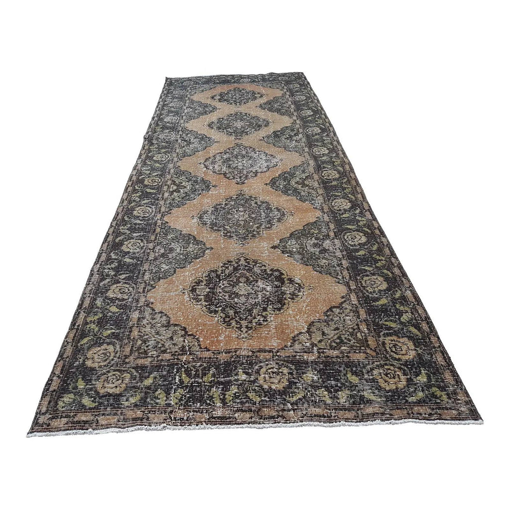 Vintage Uşak Halı 140 x 375 cm