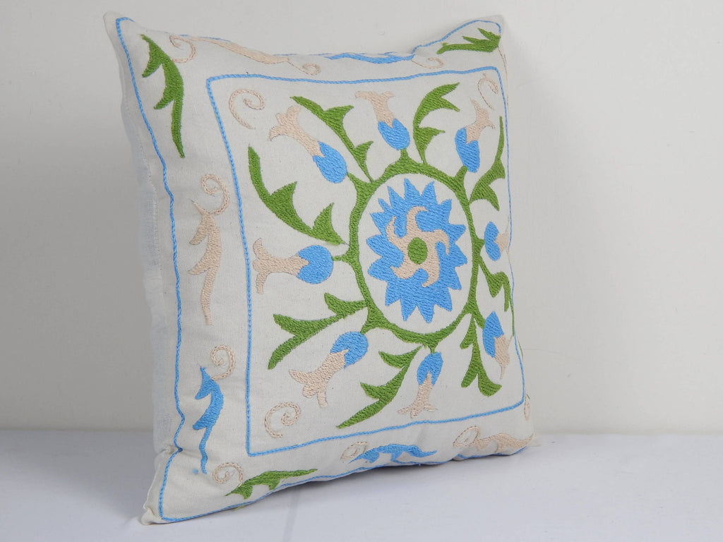 Suzani Kırlent Kılıfı 40 x 40 cm