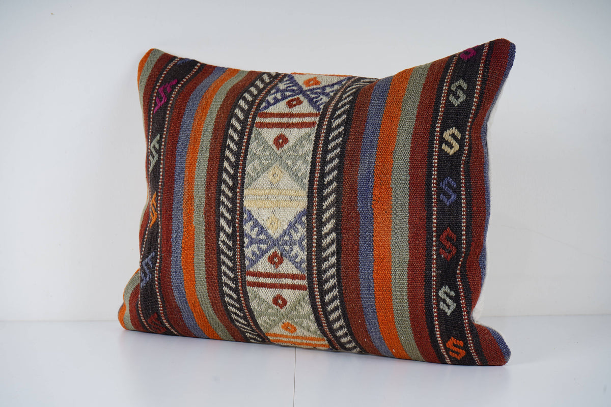 Kilim Kırlent Kılıfı 45 x 60 cm
