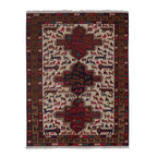 Vintage Sumak Kilim 108 x 143 cm