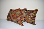Kilim Kırlent Kılıfı 2'li Set 40 x 60 cm