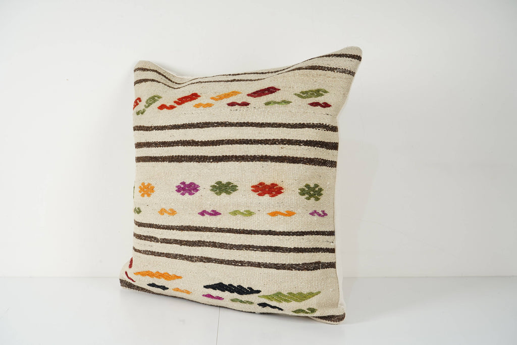 Kilim Kırlent Kılıfı 60 x 60 cm