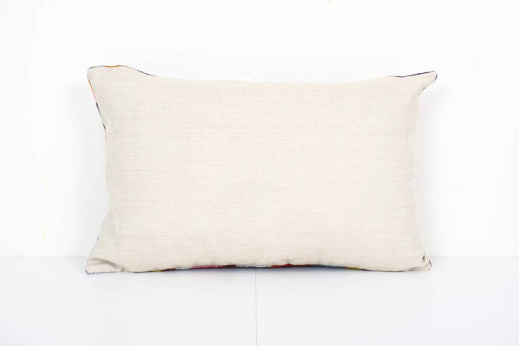 İpek Ikat Kadife Kırlent Kılıfı 2'li Set 40 x 60 cm