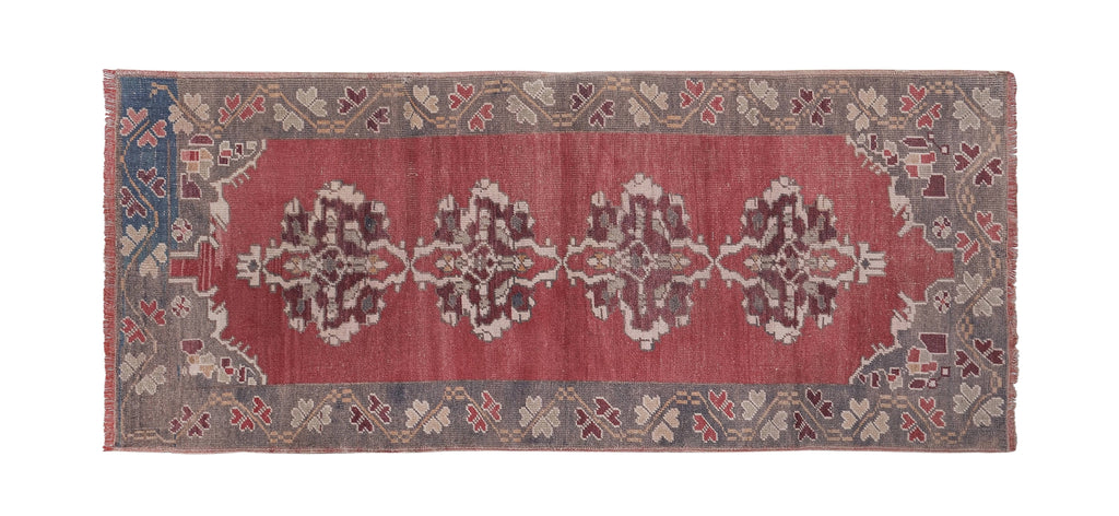Vintage Anadolu Halı Yolluk 102 x 237 cm