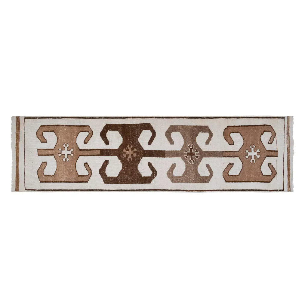 Vintage Türk Halı Yolluk 94 x 352 cm