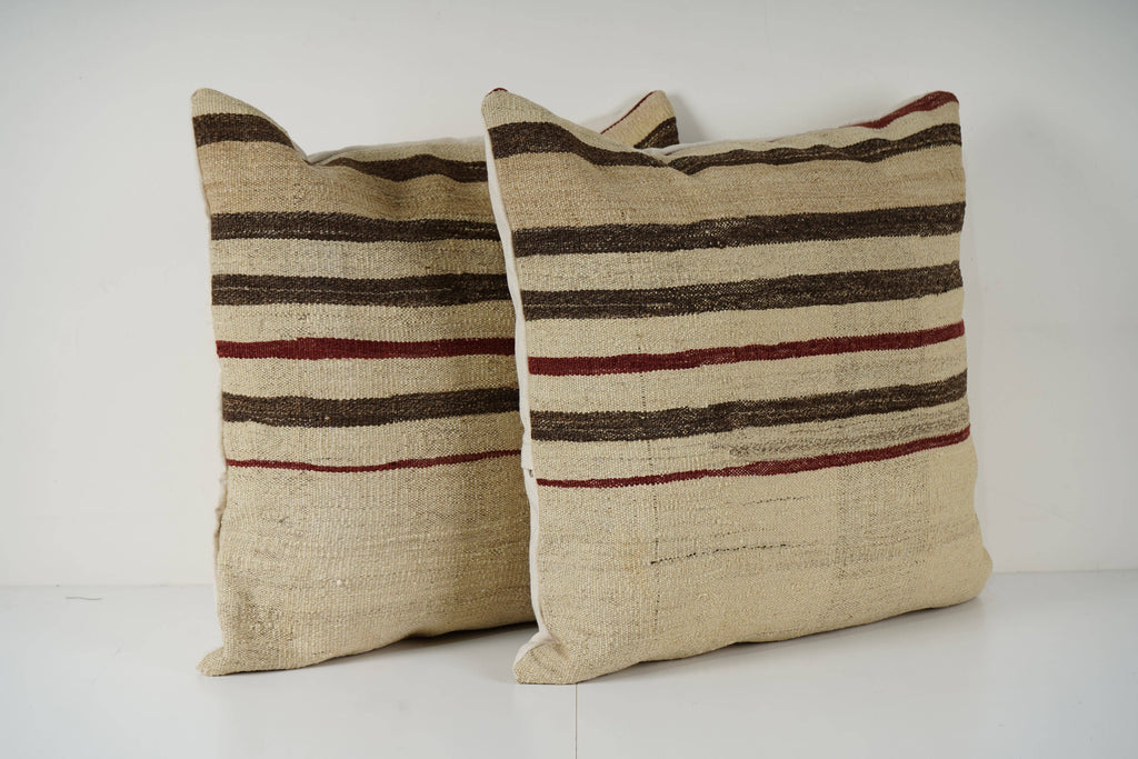 Kilim Kırlent Kılıfı 2'li Set 60 x 60 cm