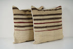 Kilim Kırlent Kılıfı 2'li Set 60 x 60 cm