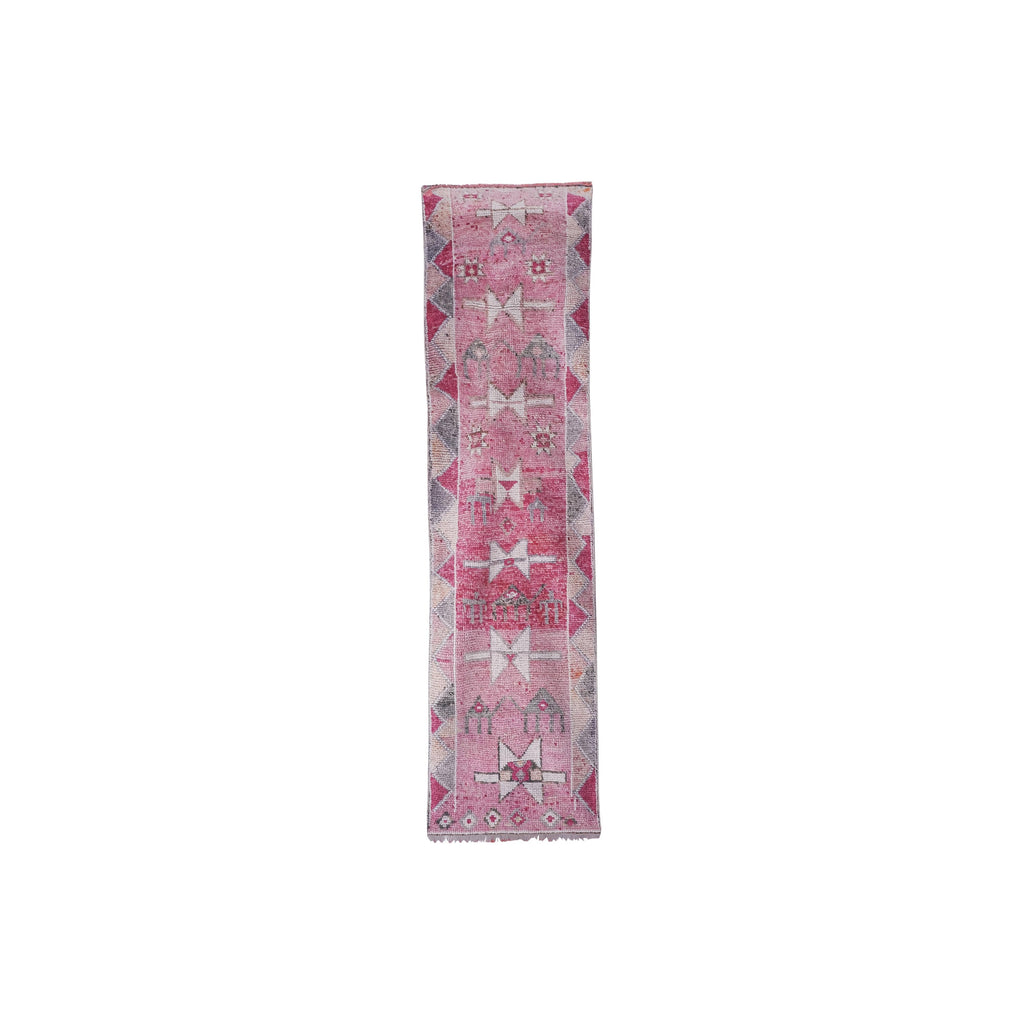 Vintage Türk Halı Yolluk 82 x 311 cm