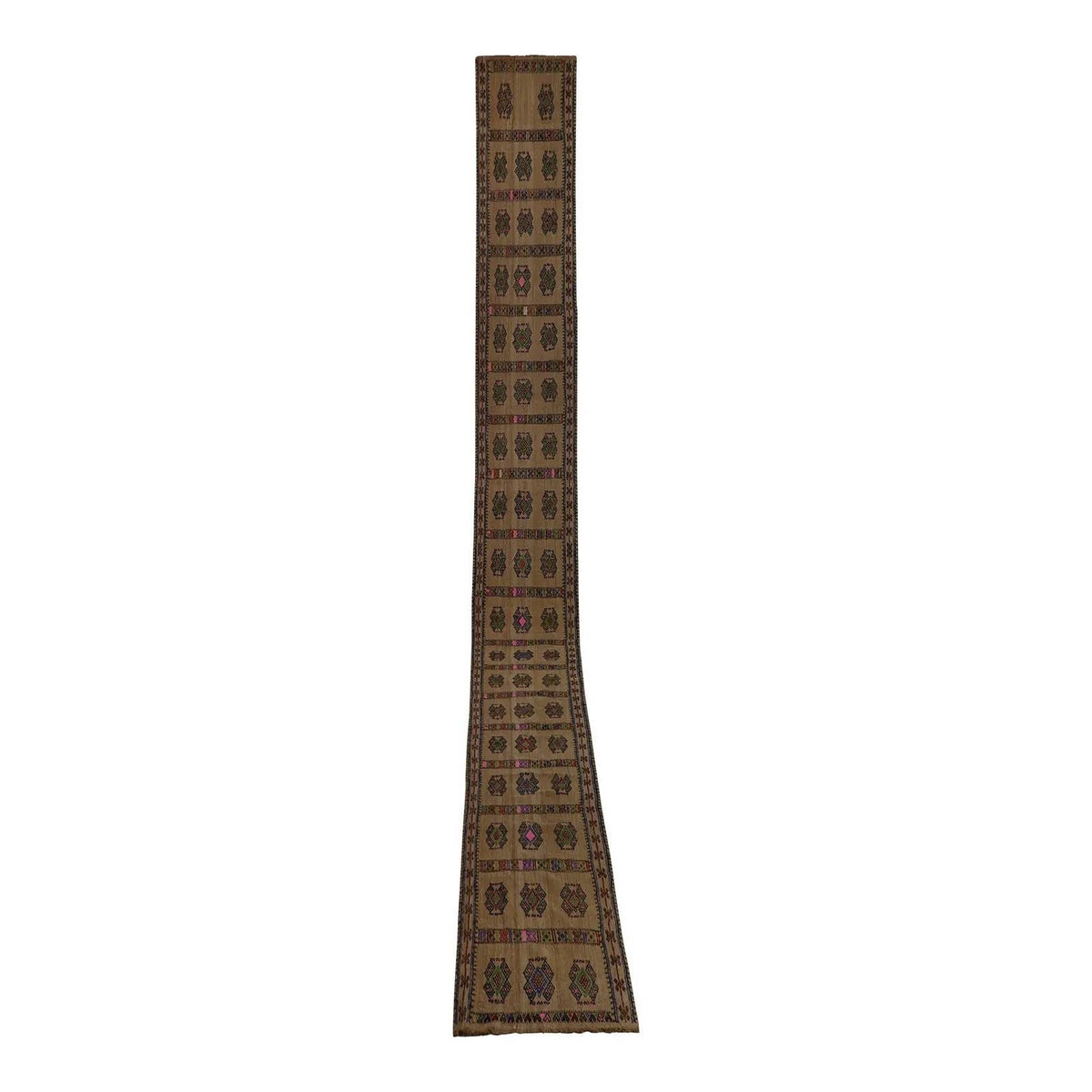 Vintage Kilim Yolluk 58 x 652 cm