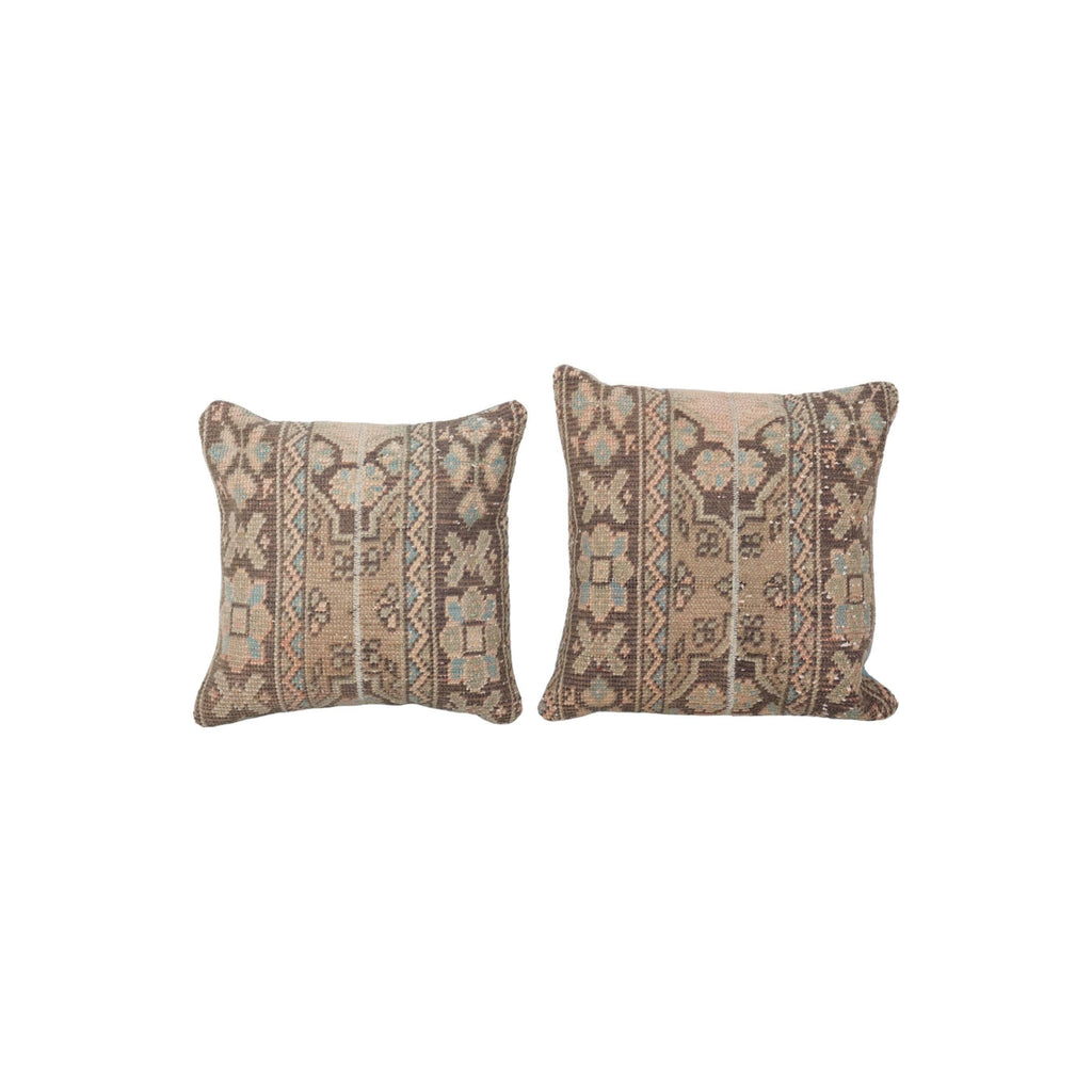 Halı Kırlent Kılıfı 2'li Set 45 x 45 cm