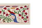 Kuş Desenli Suzani Yolluk 44 x 96 cm