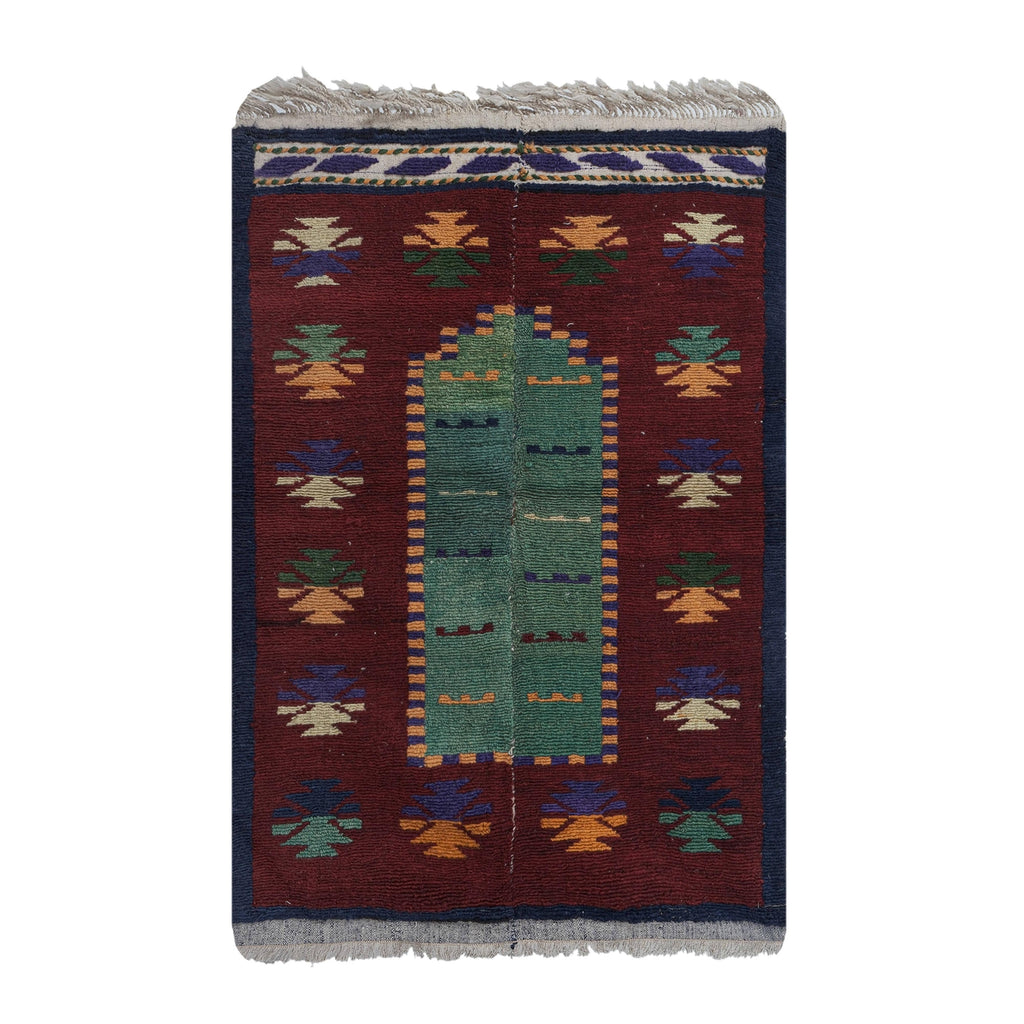 Vintage Türk Tulu Halı 107 x 160 cm