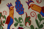 Kuş Desenli Suzani Duvar Örtüsü 44 x 96 cm