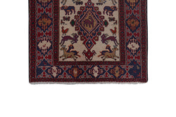 Vintage Sumak Kilim 108 x 143 cm
