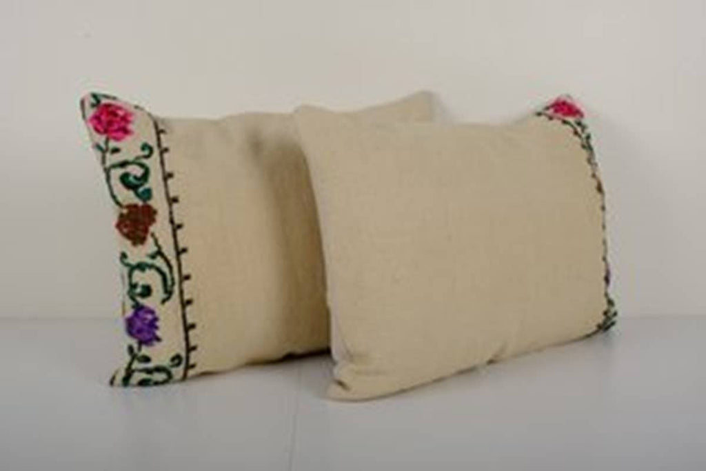 Kilim Kırlent Kılıfı 2'li Set 40 x 60 cm