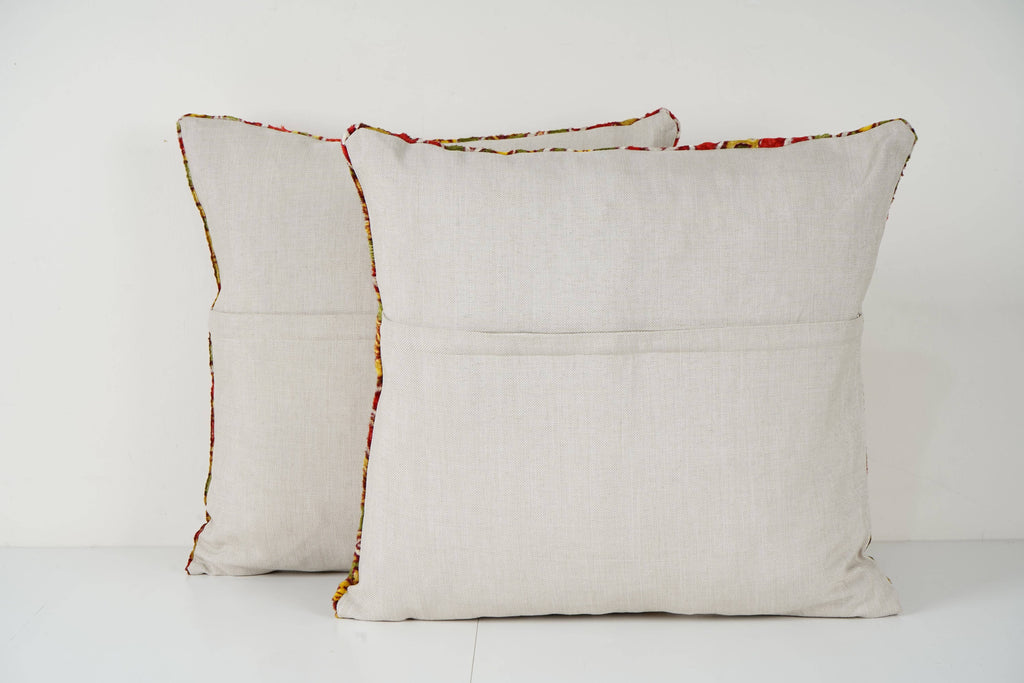 Kilim Kırlent Kılıfı 2'li Set 54 x 56 cm