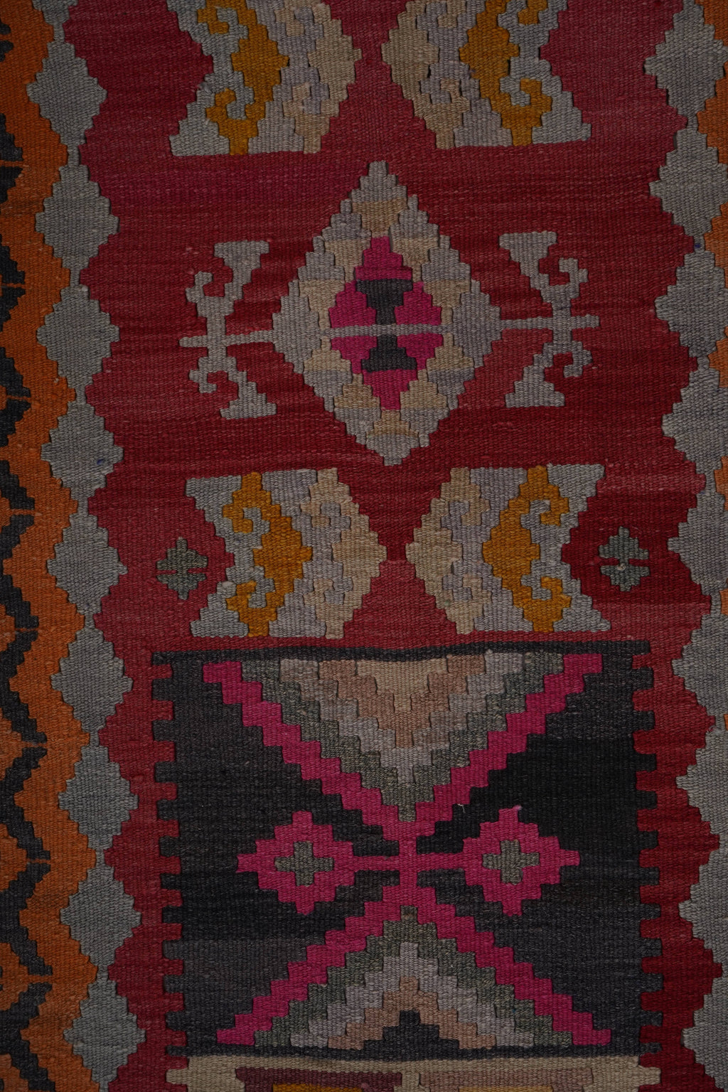 Vintage Kilim Yolluk 87 x 510 cm