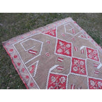 Vintage Uşak Halı 154 x 243 cm