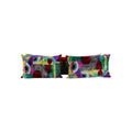 İpek Ikat Kadife Kırlent Kılıfı 3'li Set 40 x 60 cm